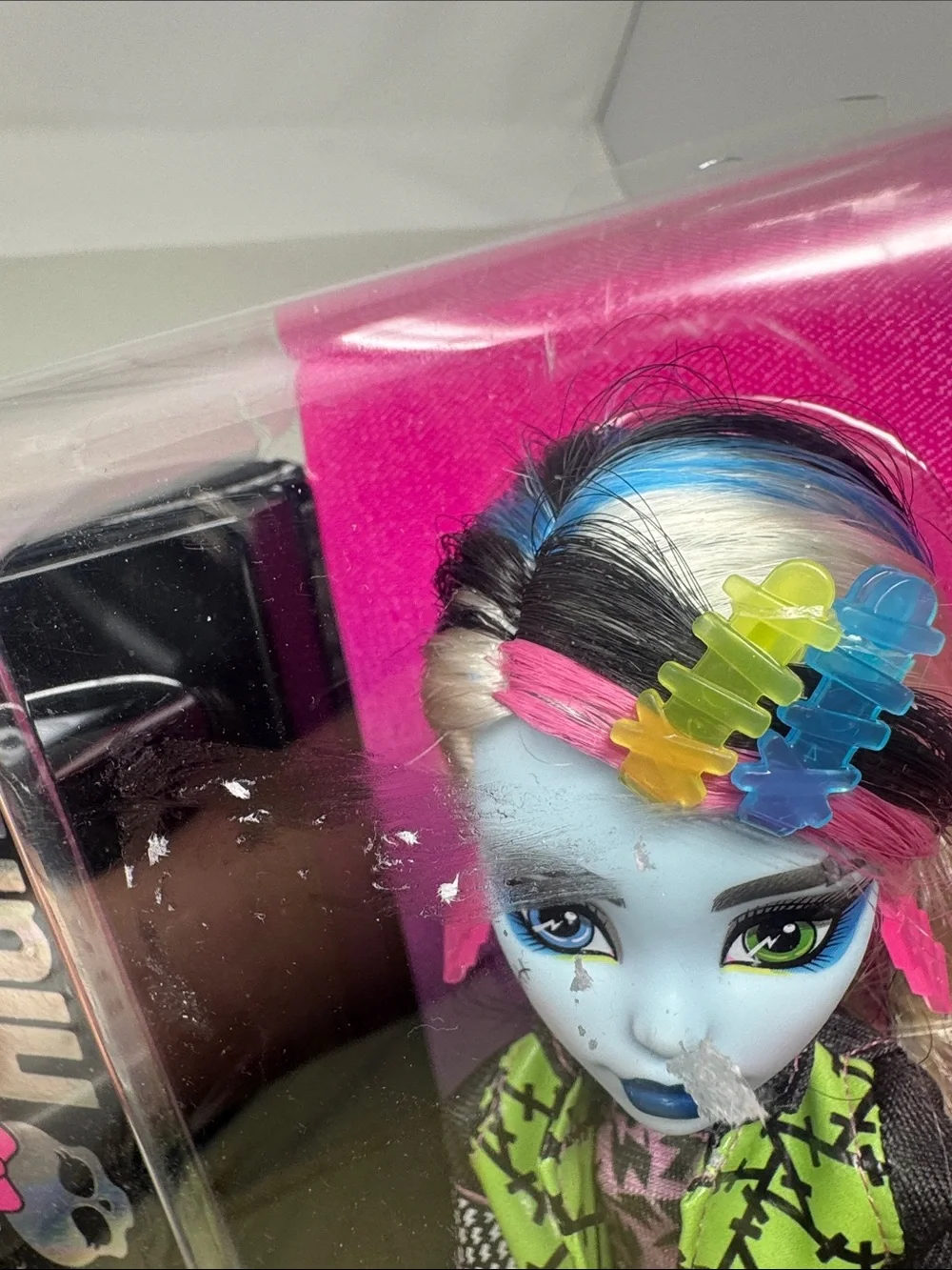 MATTEL MONSTER HIGH FRANKIE STEIN WATZIE DOLL FIGURINE